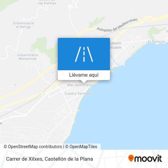 Mapa Carrer de Xilxes