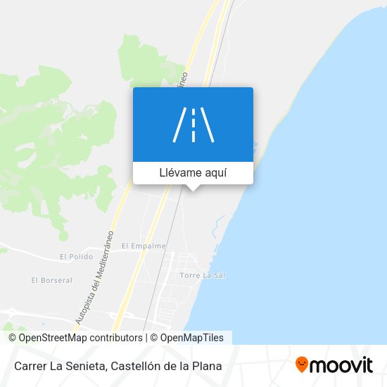 Mapa Carrer La Senieta