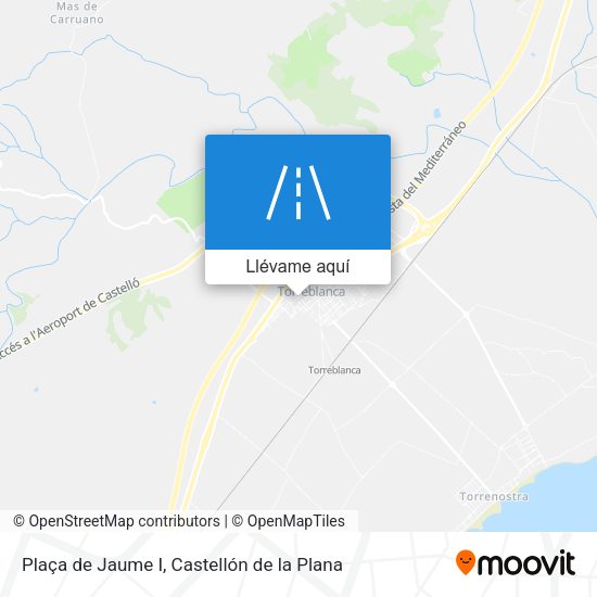 Mapa Plaça de Jaume I