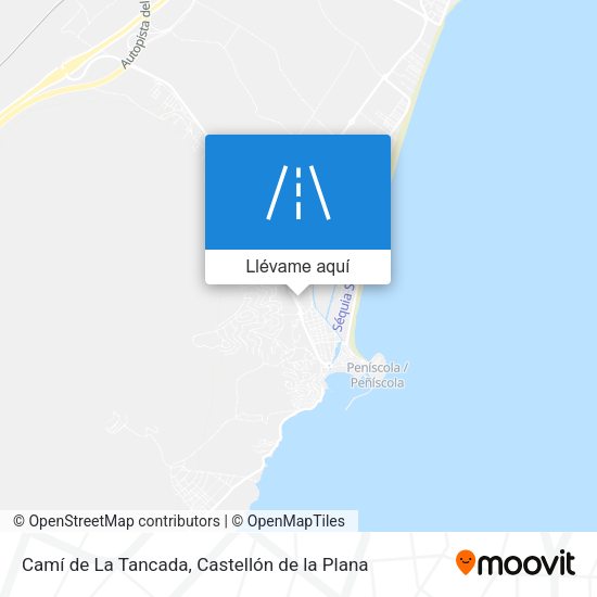 Mapa Camí de La Tancada