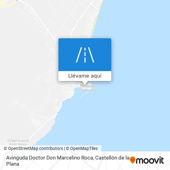 Mapa Avinguda Doctor Don Marcelino Roca