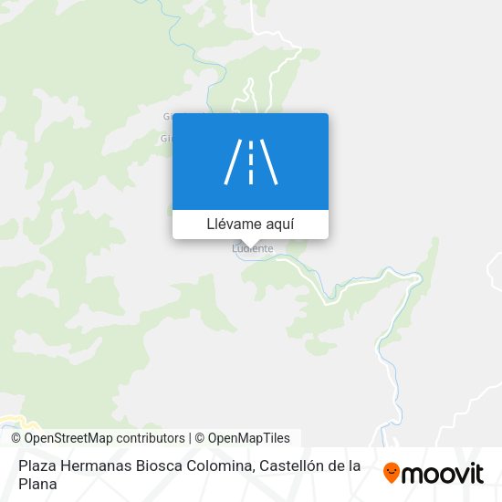 Mapa Plaza Hermanas Biosca Colomina