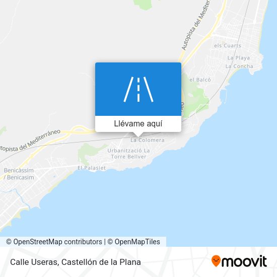 Mapa Calle Useras