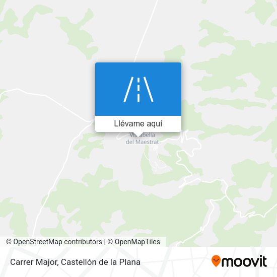 Mapa Carrer Major