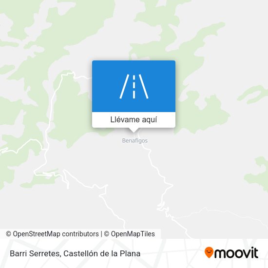 Mapa Barri Serretes