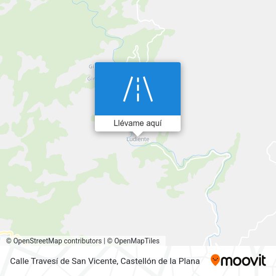 Mapa Calle Travesí de San Vicente