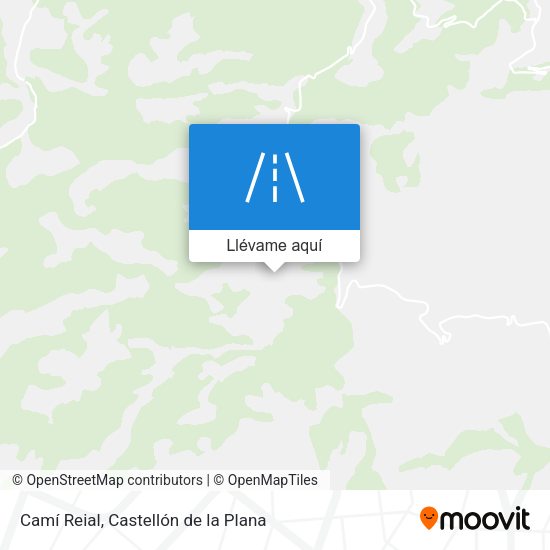 Mapa Camí Reial