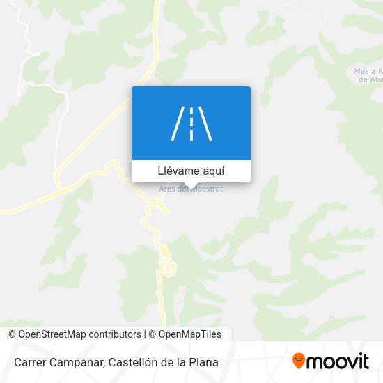 Mapa Carrer Campanar