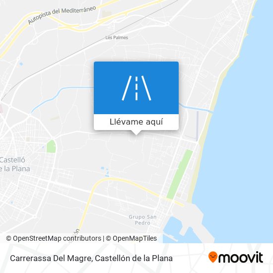 Mapa Carrerassa Del Magre