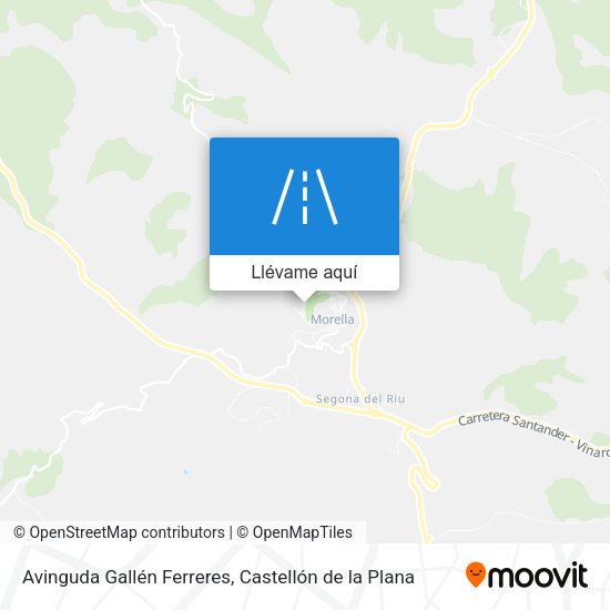 Mapa Avinguda Gallén Ferreres