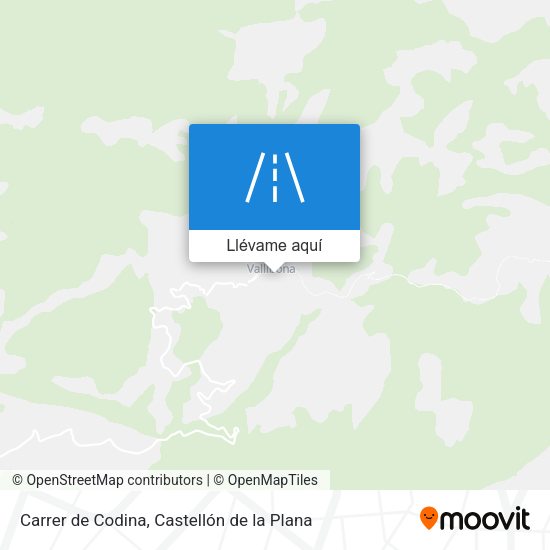 Mapa Carrer de Codina