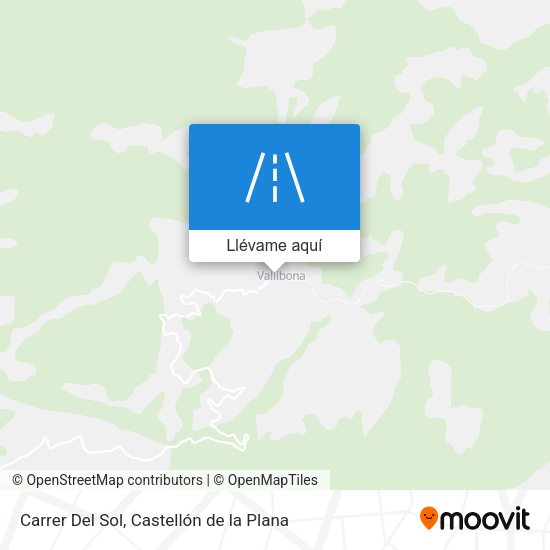 Mapa Carrer Del Sol