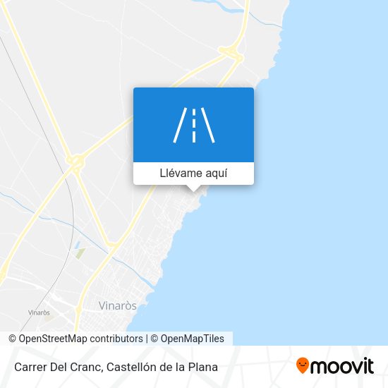 Mapa Carrer Del Cranc