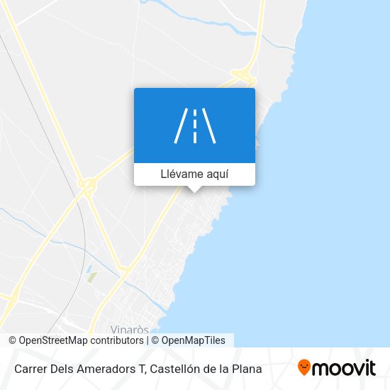 Mapa Carrer Dels Ameradors T