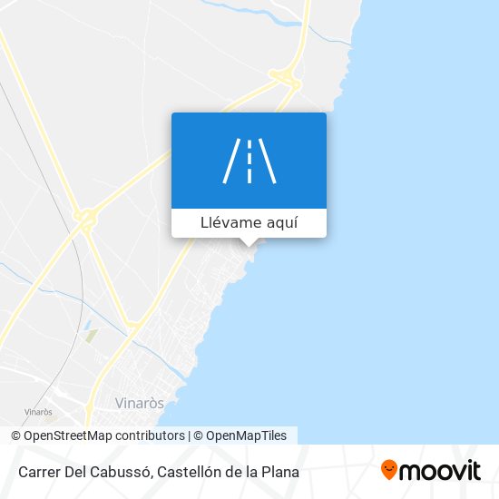 Mapa Carrer Del Cabussó