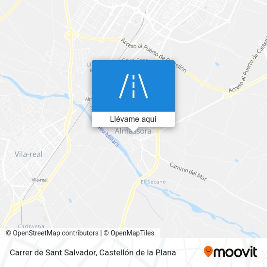 Mapa Carrer de Sant Salvador