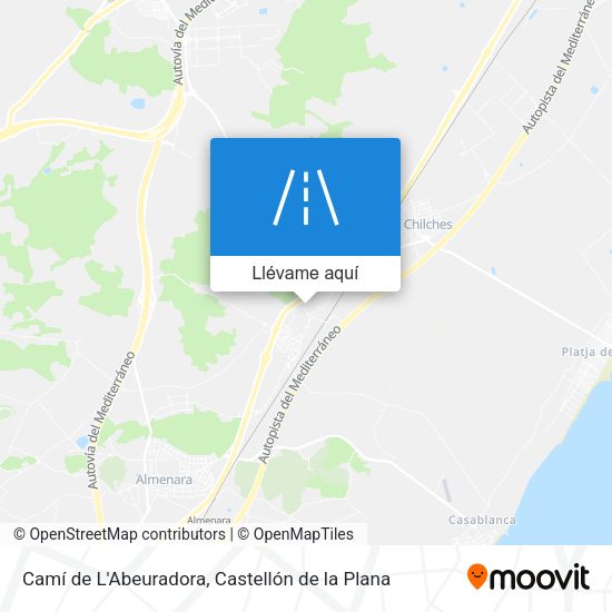 Mapa Camí de L'Abeuradora