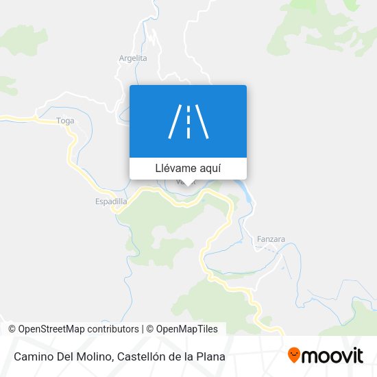 Mapa Camino Del Molino