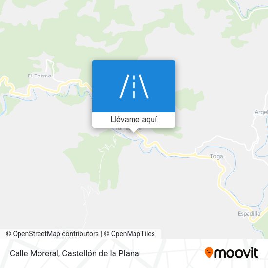 Mapa Calle Moreral