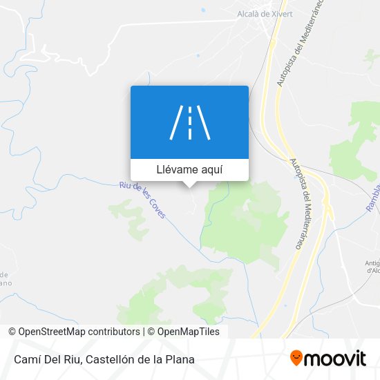 Mapa Camí Del Riu