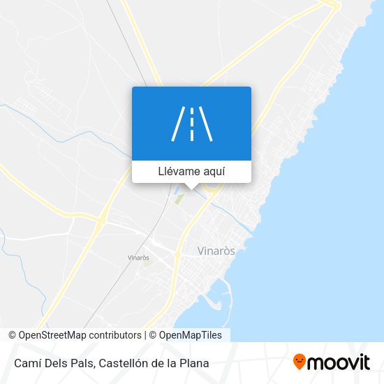Mapa Camí Dels Pals