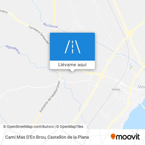 Mapa Camí Mas D'En Brou