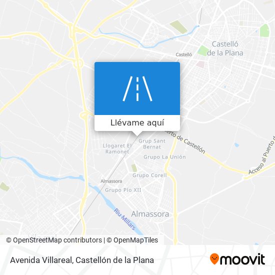 Mapa Avenida Villareal