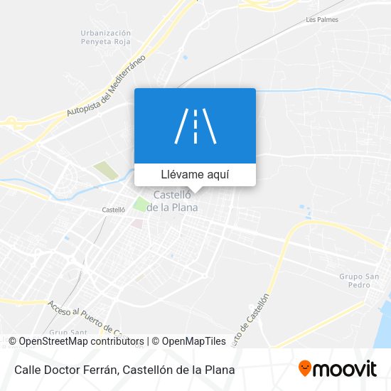 Mapa Calle Doctor Ferrán
