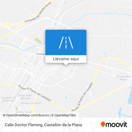 Mapa Calle Doctor Fleming