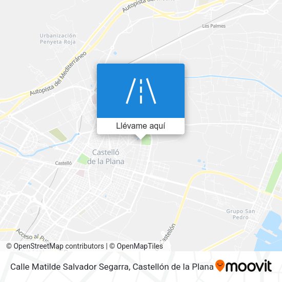 Mapa Calle Matilde Salvador Segarra