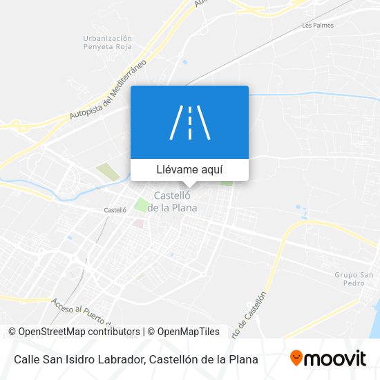 Mapa Calle San Isidro Labrador