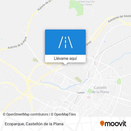 Mapa Ecoparque