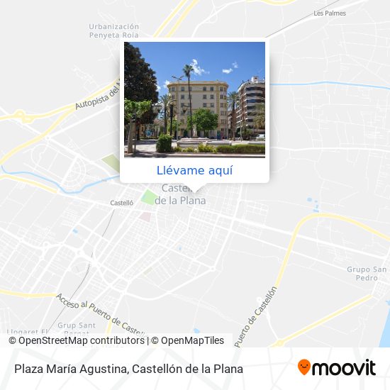Mapa Plaza María Agustina