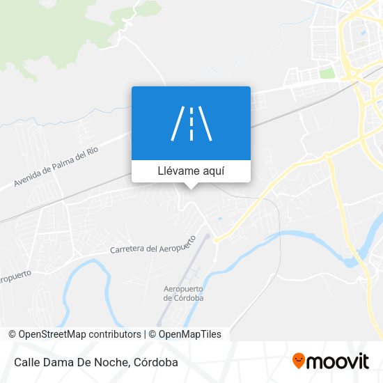 Mapa Calle Dama De Noche