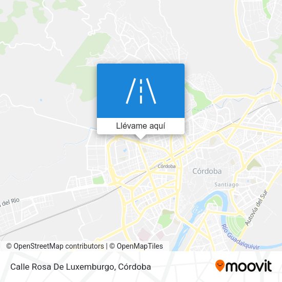 Mapa Calle Rosa De Luxemburgo