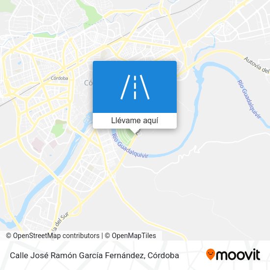 Mapa Calle José Ramón García Fernández