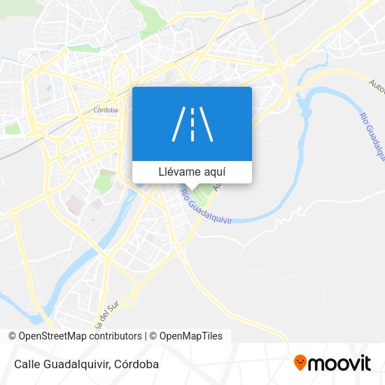 Mapa Calle Guadalquivir