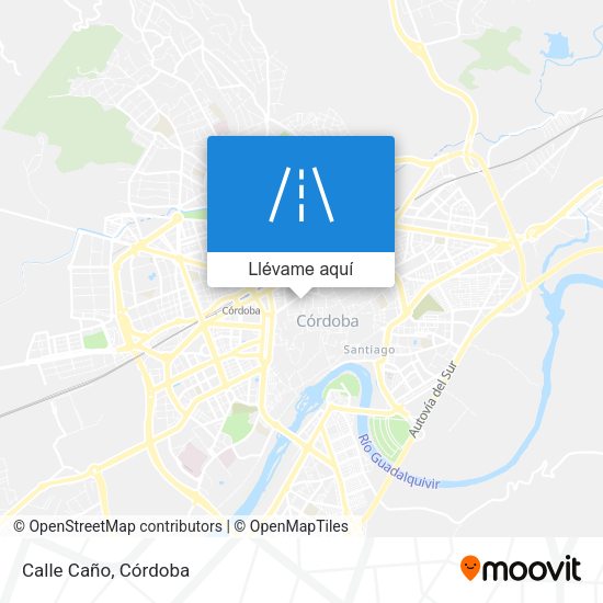 Mapa Calle Caño