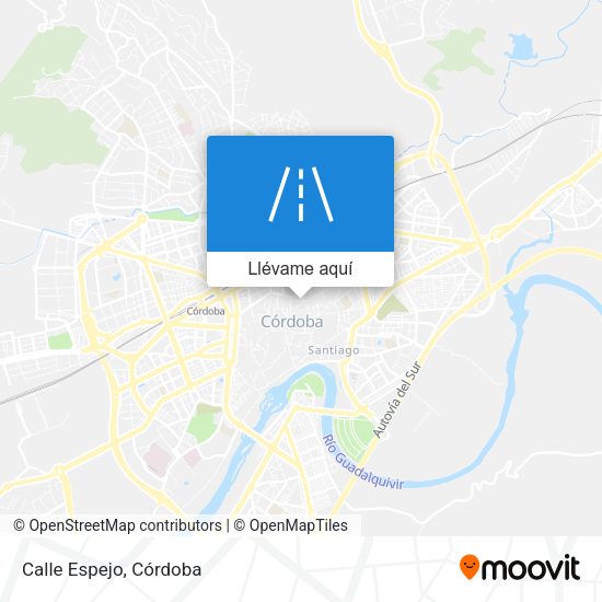 Mapa Calle Espejo