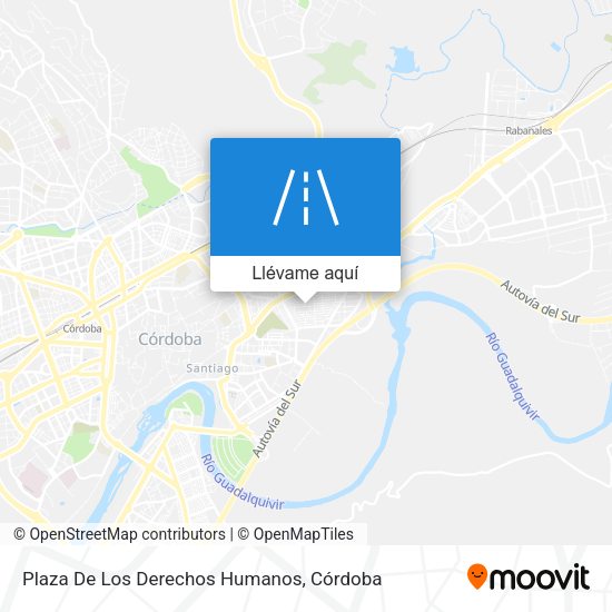 Mapa Plaza De Los Derechos Humanos
