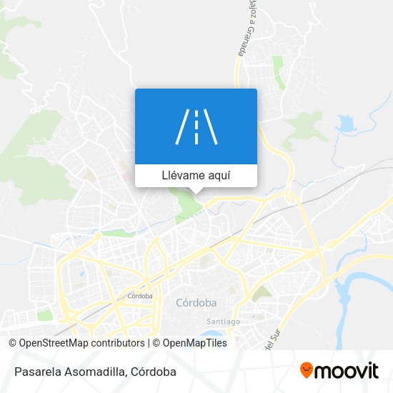 Mapa Pasarela Asomadilla