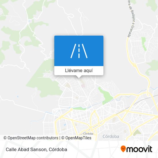Mapa Calle Abad Sanson
