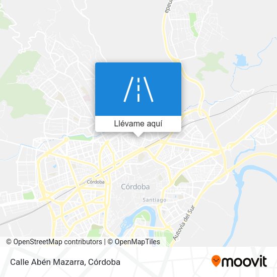 Mapa Calle Abén Mazarra