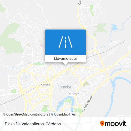 Mapa Plaza De Valdeolleros