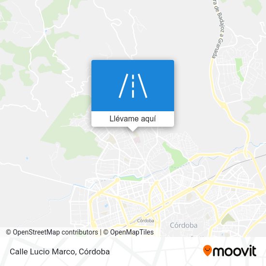 Mapa Calle Lucio Marco