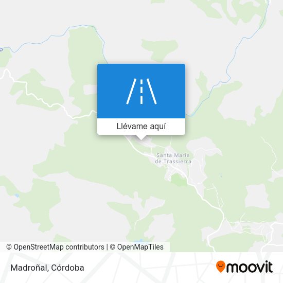 Mapa Madroñal