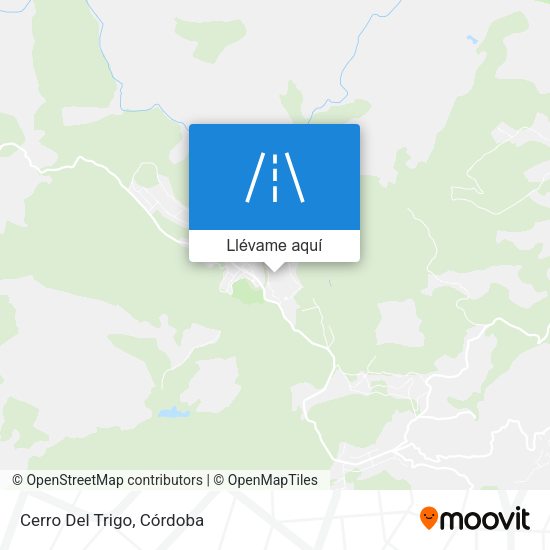 Mapa Cerro Del Trigo