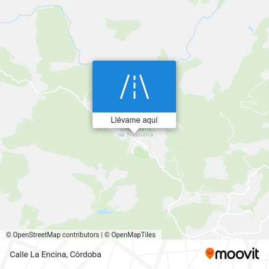 Mapa Calle La Encina