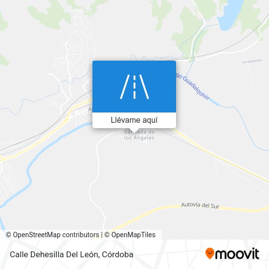 Mapa Calle Dehesilla Del León