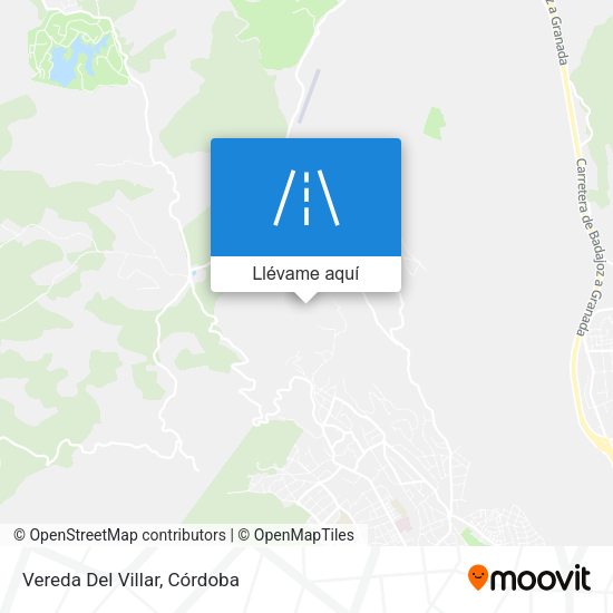 Mapa Vereda Del Villar